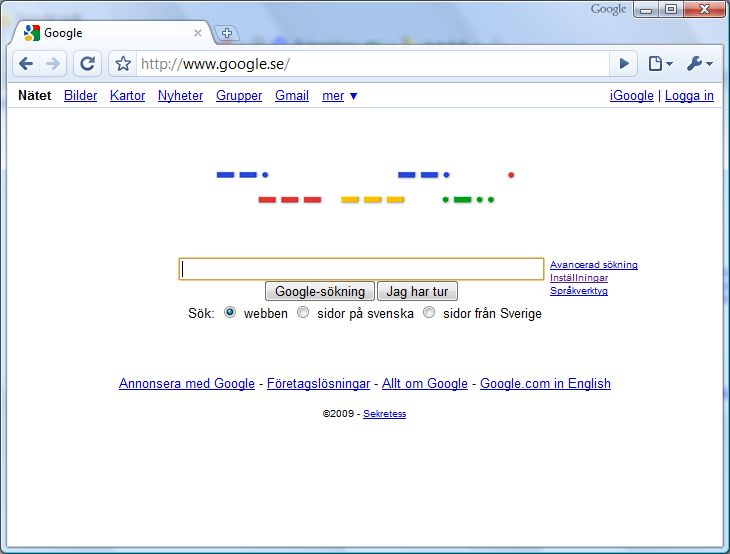 Google 2009-04-27 Google 2009-04-27