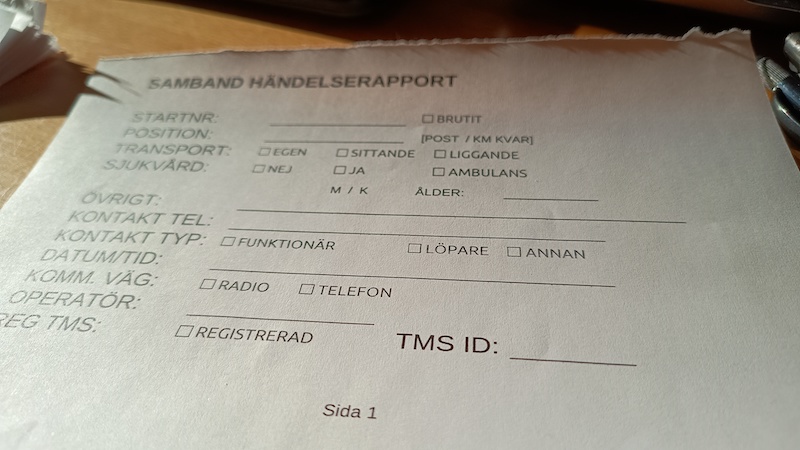 Radiosamband vid Lidingölöppet 2023